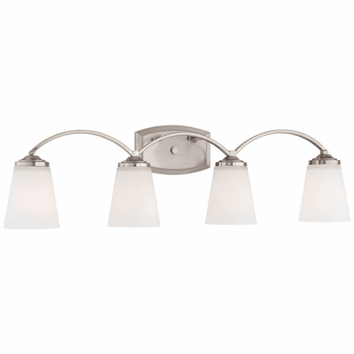 Overland Park 4-LT Bath Light - Brushed Nickel - 6964-84