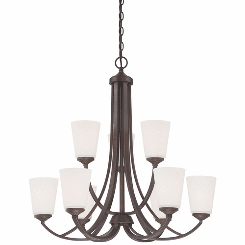 Overland Park 9-LT Chandelier - Vintage Bronze - 4969-284