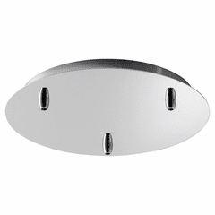 Oxygen 13" 3-LT Pendant Canopy Kit - Polished Chrome - 3-8-6314