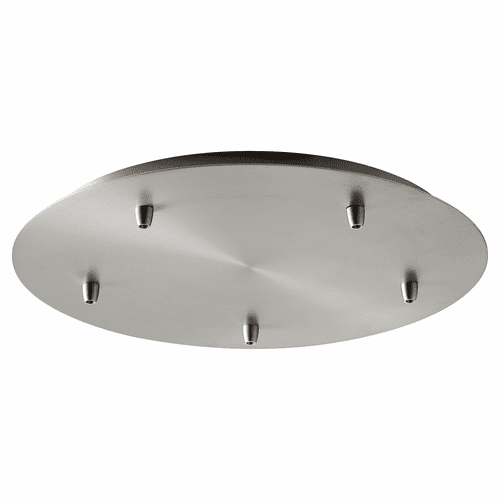 Oxygen 19" 5-LT Pendant Canopy Kit - Satin Nickel - 3-8-6524