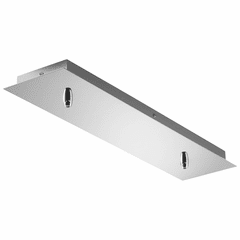 Oxygen 2-LT Linear Pendant Canopy Kit - Polished Chrome - 3-8-7214