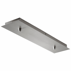 Oxygen 2-LT Linear Pendant Canopy Kit - Satin Nickel - 3-8-7224