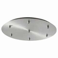 Oxygen 21" 7-LT Pendant Canopy Kit - Satin Nickel - 3-8-6724
