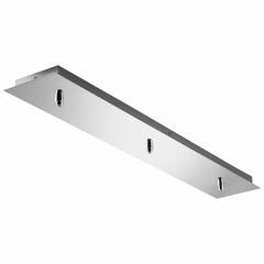 Oxygen 3-LT Linear Pendant Canopy Kit - Polished Chrome - 3-8-7314