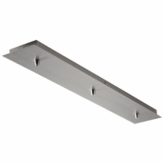 Oxygen 3-LT Linear Pendant Canopy Kit - Satin Nickel - 3-8-7324