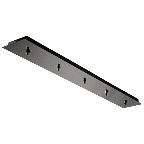 Oxygen 5-LT Linear Pendant Canopy Kit - Gunmetal - 3-8-7518