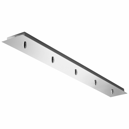 Oxygen 5-LT Linear Pendant Canopy Kit - Polished Chrome - 3-8-7514