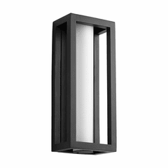 Oxygen Aperto 1-LT LED Exterior Wall Light - Black - 3-723-15