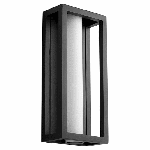 Oxygen Aperto 1-LT LED Exterior Wall Light - Black - 3-724-15