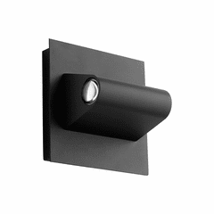 Oxygen Cadet 2-LT LED Exterior Wall Light - Black - 3-748-15