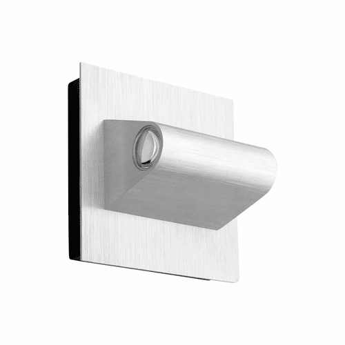 Oxygen Cadet 2-LT LED Exterior Wall Light - Brushed Aluminum - 3-748-16