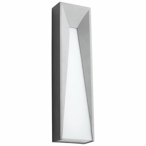 Oxygen Calypso 1-LT LED Exterior Wall Light - Grey - 3-730-16