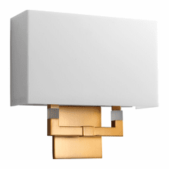 Oxygen Chameleon 1-LT LED Wall Sconce - Aged Brass - 3-514-40