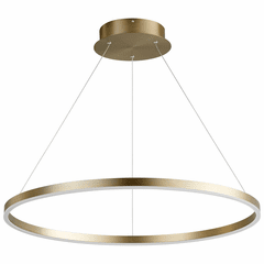 Oxygen Circulo 1-LT LED Pendant - Aged Brass - 3-65-40