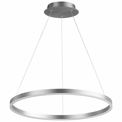 Oxygen Circulo 1-LT LED Pendant - Satin Nickel - 3-64-24