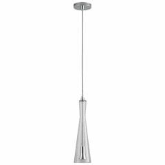 Oxygen Cornet 1-LT LED Pendant - Clear Glass - 3-651-14