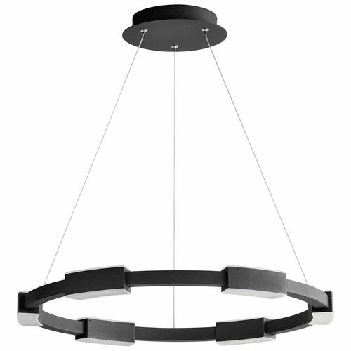 Oxygen Dieter 24" 6-LT LED Pendant - Black - 3-22-15