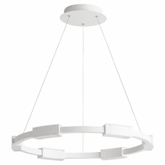 Oxygen Dieter 24" 6-LT LED Pendant - White - 3-22-6