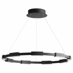 Oxygen Dieter 32" 9-LT LED Pendant - Black - 3-23-15