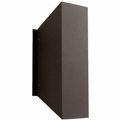 Oxygen Duo 2-LT LED Exterior Wall Light - Oiled Bronze - 3-702-22