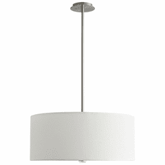 Oxygen Echo 3-LT LED Pendant - Satin Nickel - 3-639-24