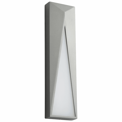 Oxygen Elif 1-LT LED Exterior Wall Light - Grey - 3-736-16