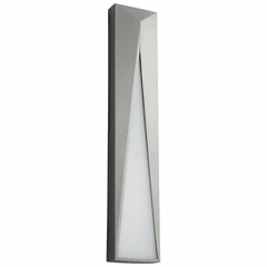 Oxygen Elif 2-LT LED Exterior Wall Light - Grey - 3-737-16