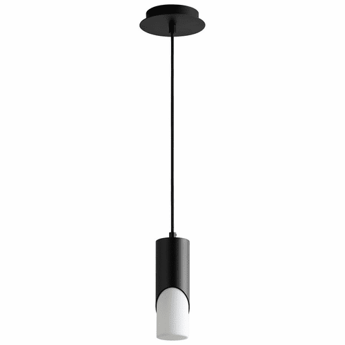 Oxygen Ellipse 1-LT LED Pendant - Black - 3-667-215