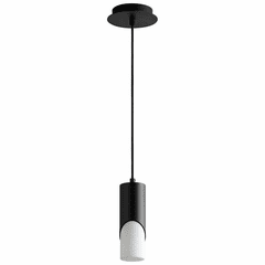 Oxygen Ellipse 1-LT LED Pendant - Black - 3-667-215