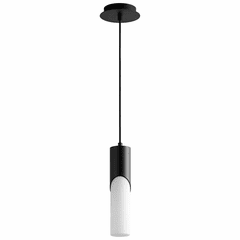 Oxygen Ellipse 1-LT LED Pendant - Black - 3-668-115