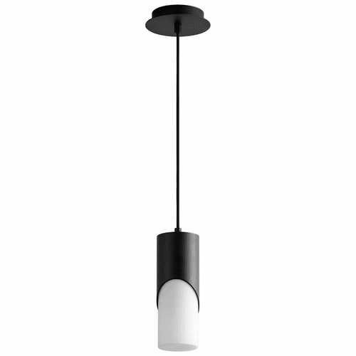 Oxygen Ellipse 1-LT LED Pendant - Black - 3-677-115