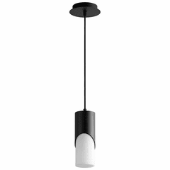 Oxygen Ellipse 1-LT LED Pendant - Black - 3-677-115