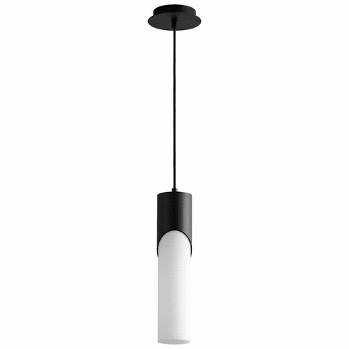 Oxygen Ellipse 1-LT LED Pendant - Black - 3-678-115