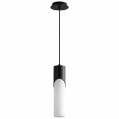 Oxygen Ellipse 1-LT LED Pendant - Black - 3-678-115