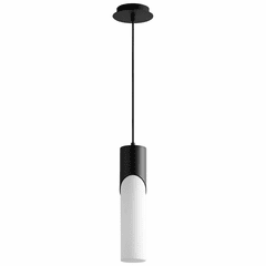 Oxygen Ellipse 1-LT LED Pendant - Black - 3-678-215