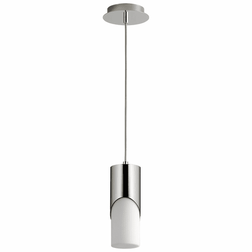 Oxygen Ellipse 1-LT LED Pendant - Polished Nickel - 3-677-120