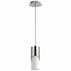Oxygen Ellipse 1-LT LED Pendant - Polished Nickel - 3-677-220