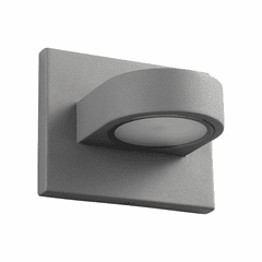 Oxygen Eris 1-LT LED Exterior Wall Light - Grey - 3-720-16