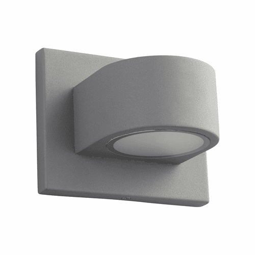Oxygen Eris 2-LT LED Exterior Wall Light - Grey - 3-721-16