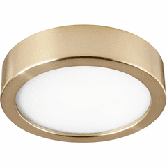 Oxygen Fleet 1-LT Disk Ceiling Fan LED Light Kit - Aged Brass - 3-9-108-40