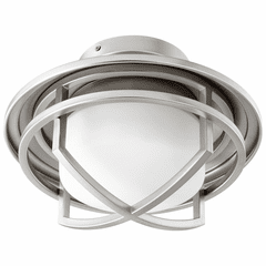 Oxygen Fleet 1-LT LED Ceiling Fan - Satin Nickel - 3-1084-24