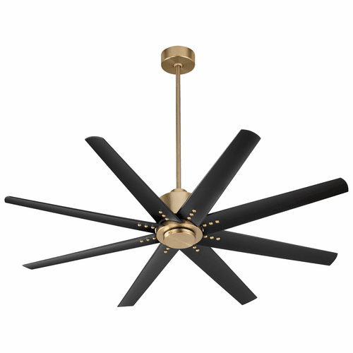 Oxygen Fleet 56" 8-Blade Ceiling Fan - Aged Brass - 3-112-40