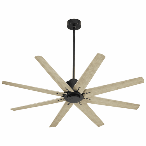 Oxygen Fleet 56" 8-Blade Ceiling Fan - Black - 3-112-15