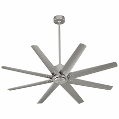 Oxygen Fleet 56" 8-Blade Ceiling Fan - Satin Nickel - 3-112-24