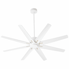 Oxygen Fleet 56" 8-Blade Ceiling Fan - White - 3-112-6