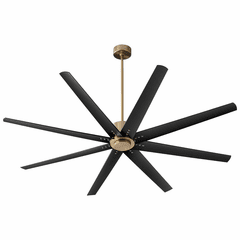 Oxygen Fleet 72"" Ceiling Fan - Aged Brass - 3-108-40