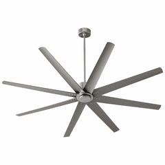 Oxygen Fleet 72"" Ceiling Fan - Satin Nickel - 3-108-24