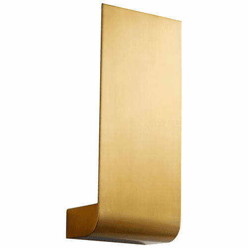 Oxygen Halo 1-LT LED Wall Sconce - Aged Brass - 3-535-40
