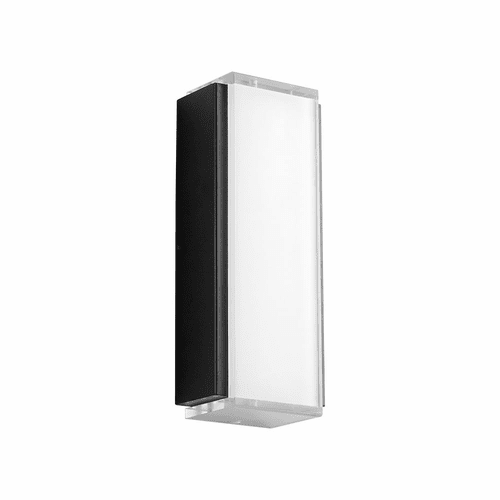 Oxygen Helio 1-LT LED Exterior Wall Light - Black - 3-744-15