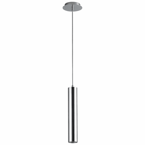 Oxygen Idol 1-LT LED Pendant - Polished Chrome - 3-635-14